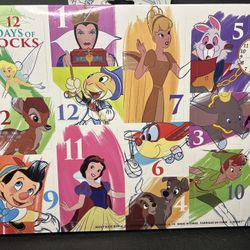 Disney 12 Days of Socks (themed)
