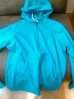 North face zip is hoodie