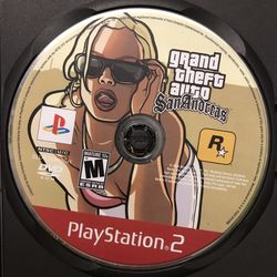 Grand Theft Auto: San Andreas - PlayStation 2 (PS2) Game