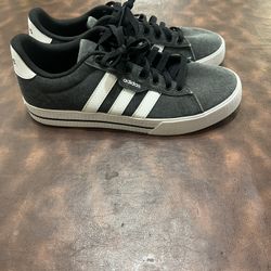 Mens Grey Adidas Shoes Size 9, Hardly Worn 