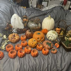 Halloween/ Fall Decor Lot 