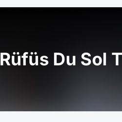 Rüfüs du Sol Tickets Rose Bowl Concert