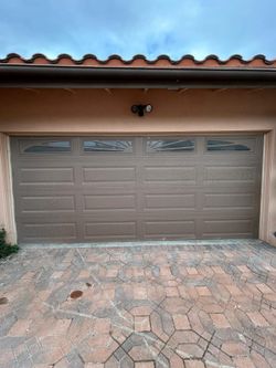 Used 16x7 Garage Door For Sale 