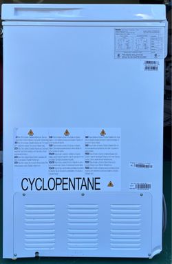 5 cu ft DANBY chest freezer