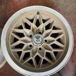  PONTIAC TRANS AM 15X8 SNOWFLARE WESTERN OEM WHEEL RIM SET 