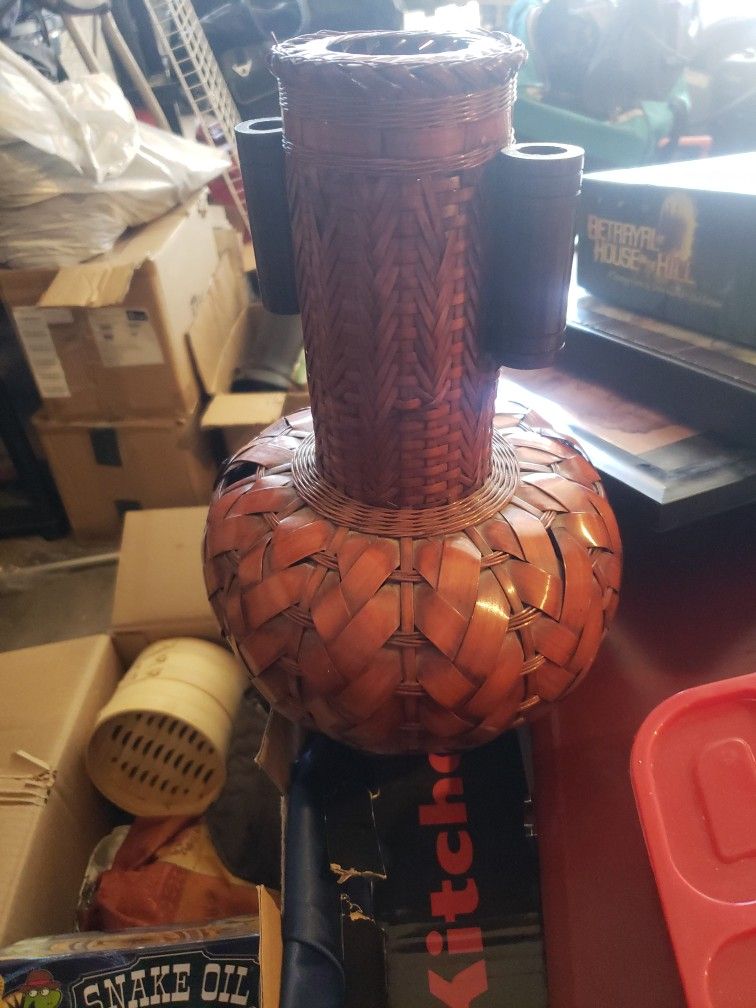 Vintage Japanese Bamboo Vase