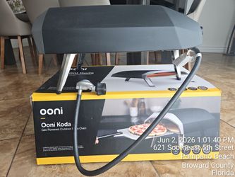 Ooni gas pizza oven