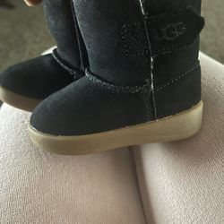 Baby Girl Black Ugg Boots 