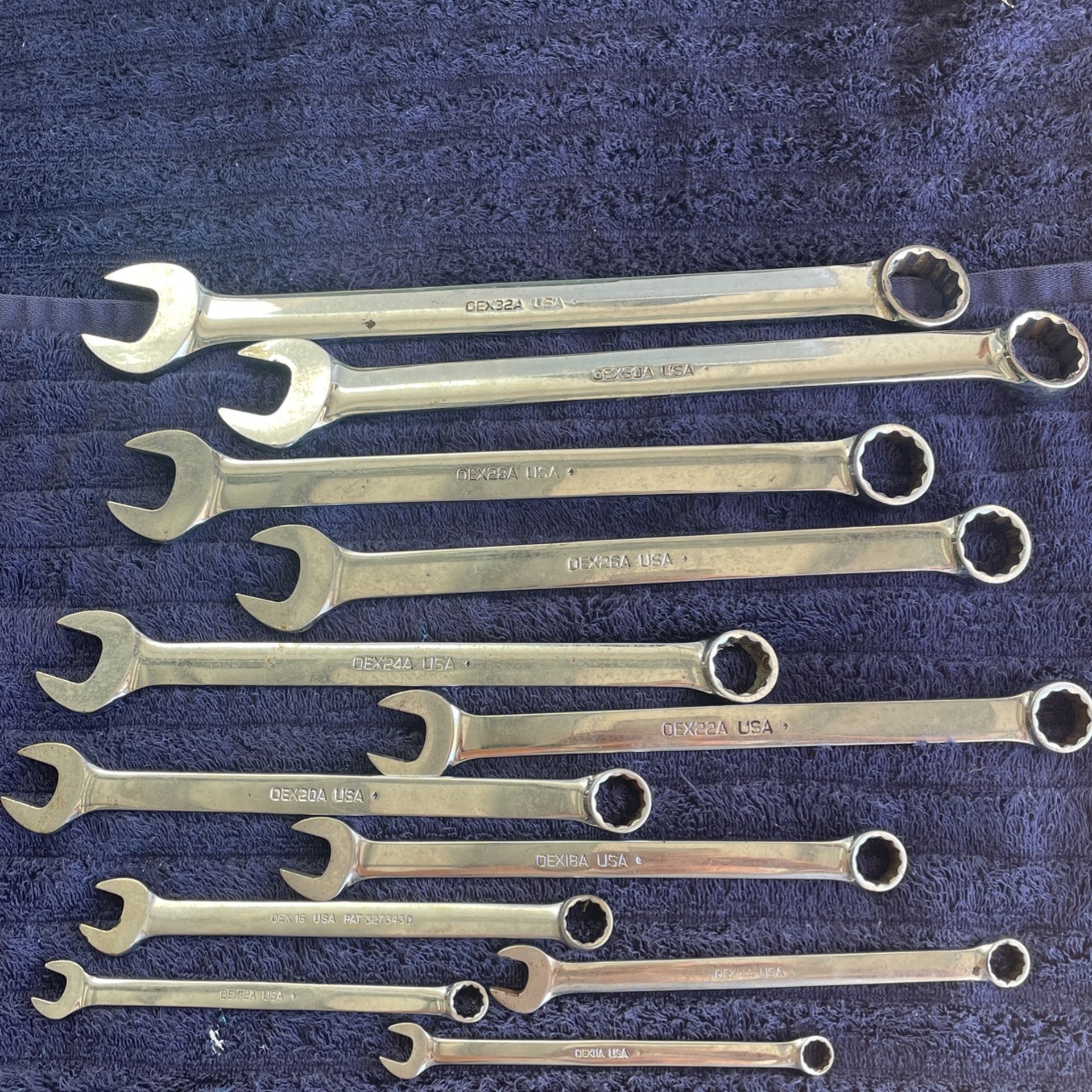 Snap on 12 OEX A wrench Series