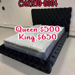 New Queen bed