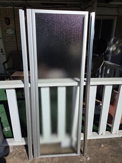 25"x64" shower door