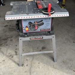 Table Saw And Stand