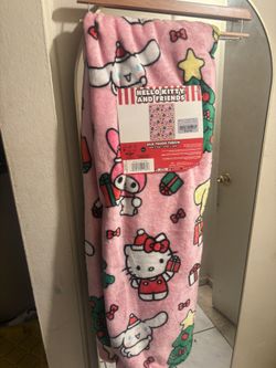 Hello Kitty Christmas blankets 