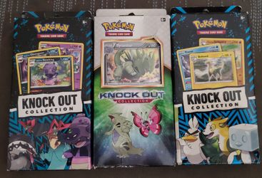 Pokemon Sealed Knock Out Collections, Promo cards and more