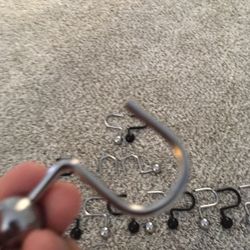 Shower Curtain Rings - 2 Sets