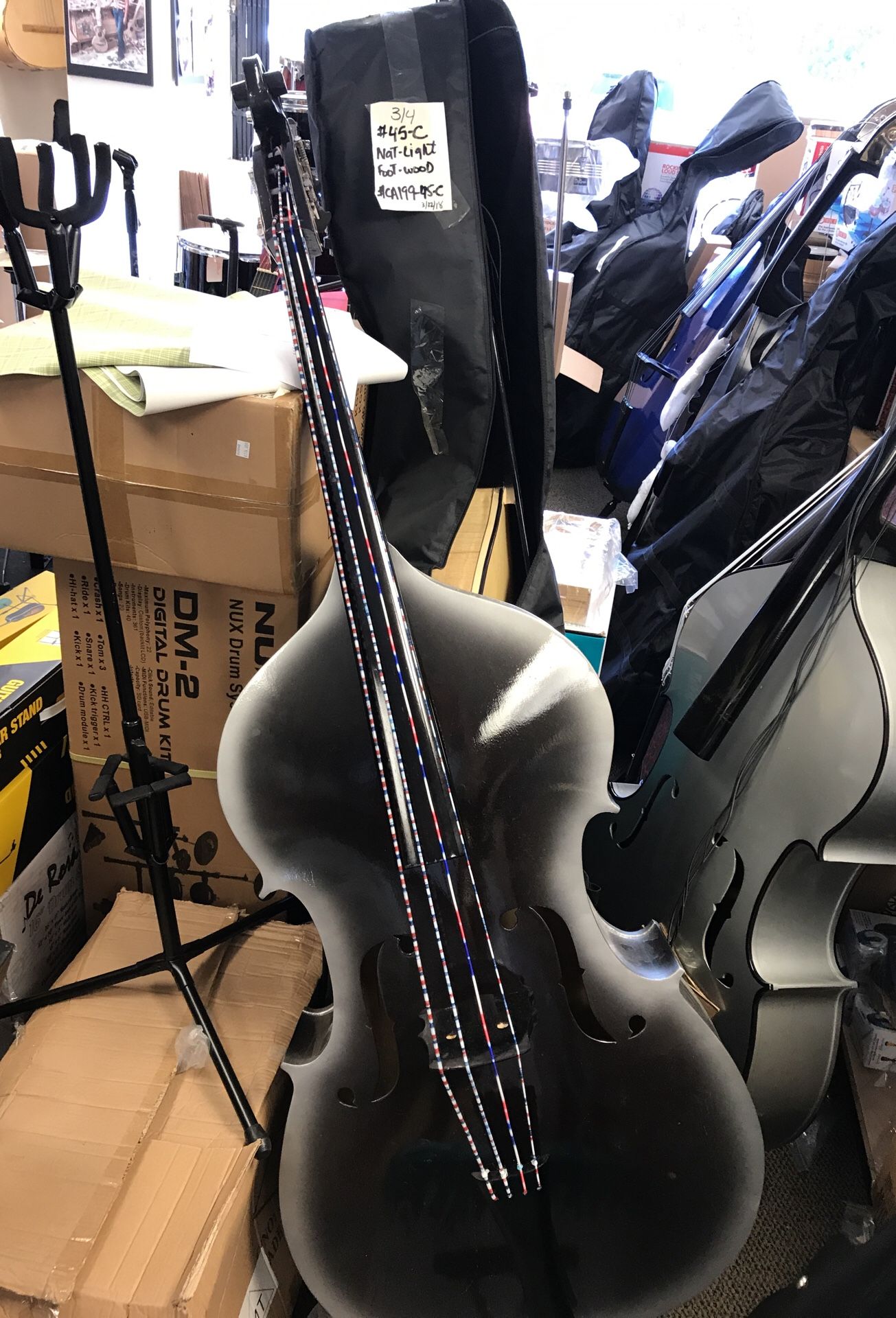 Tololoche stand up bass upright bass new 3/4 and 4/4