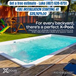 X Pools USA -  Shell Starting At $5362