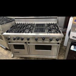 Viking Professional 48” Gas Range With 6 Burners & Grill