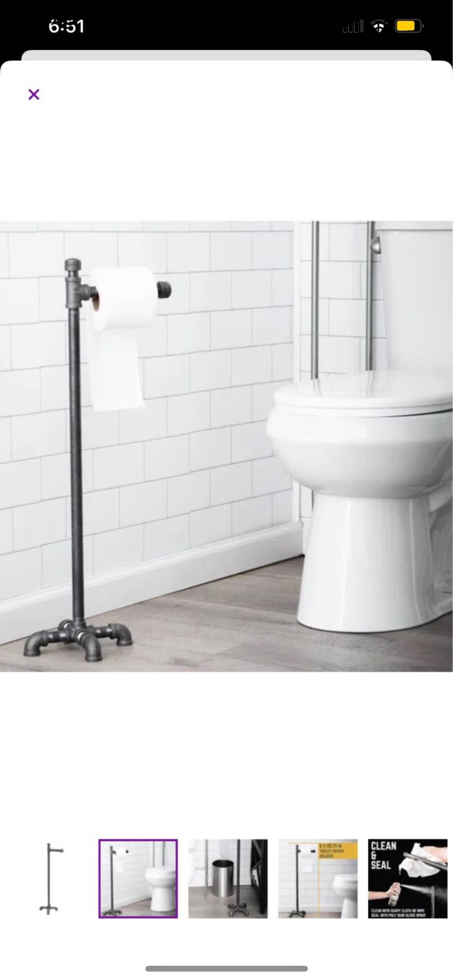 Free Standish Roller Paper Holder