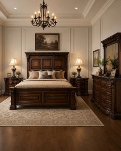 Stunning king  bedroom set ✨