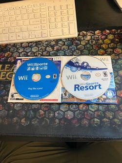 Wii sports and Wii sports resort