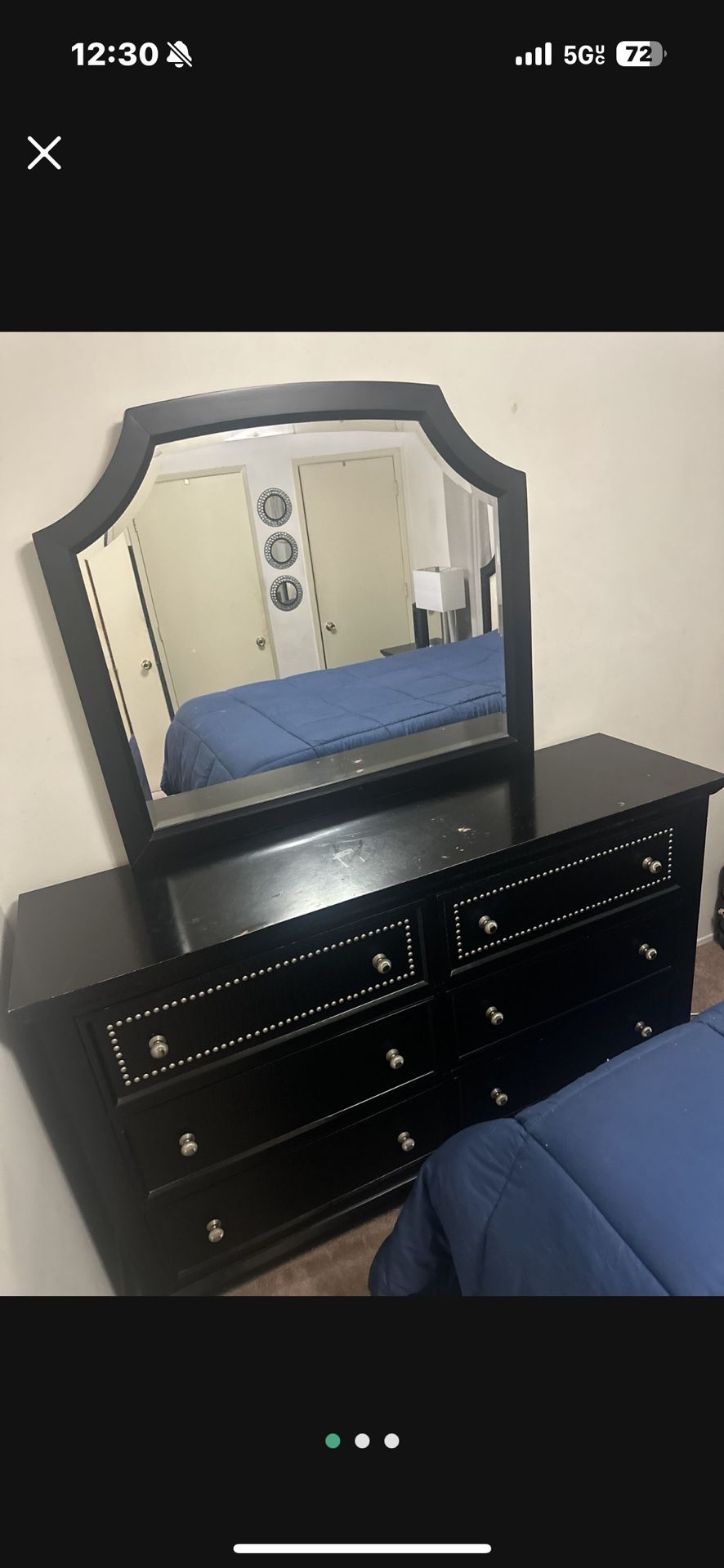 6 Drawer Dresser With Mirror 