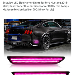 15-22 Mustang Reflectors
