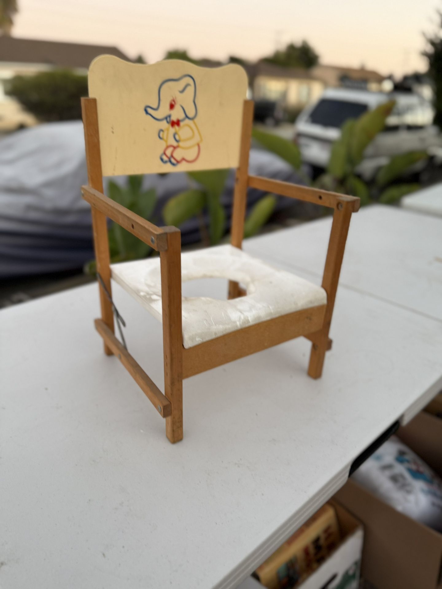 Vintage Potty Chair
