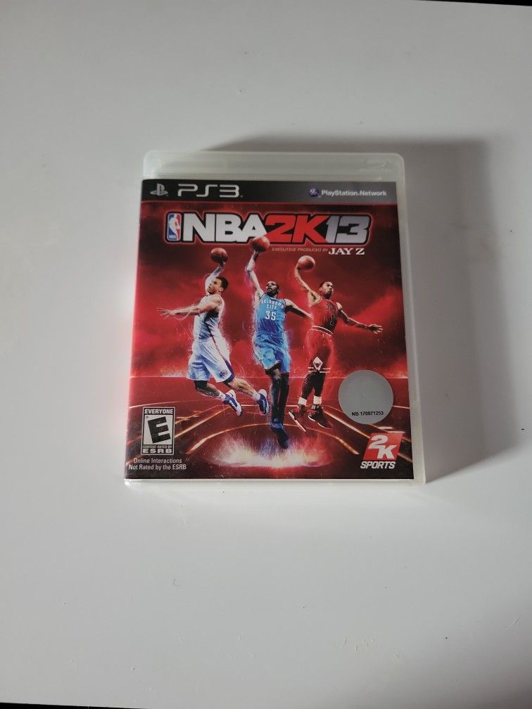 PS3 GAME NBA 2K13