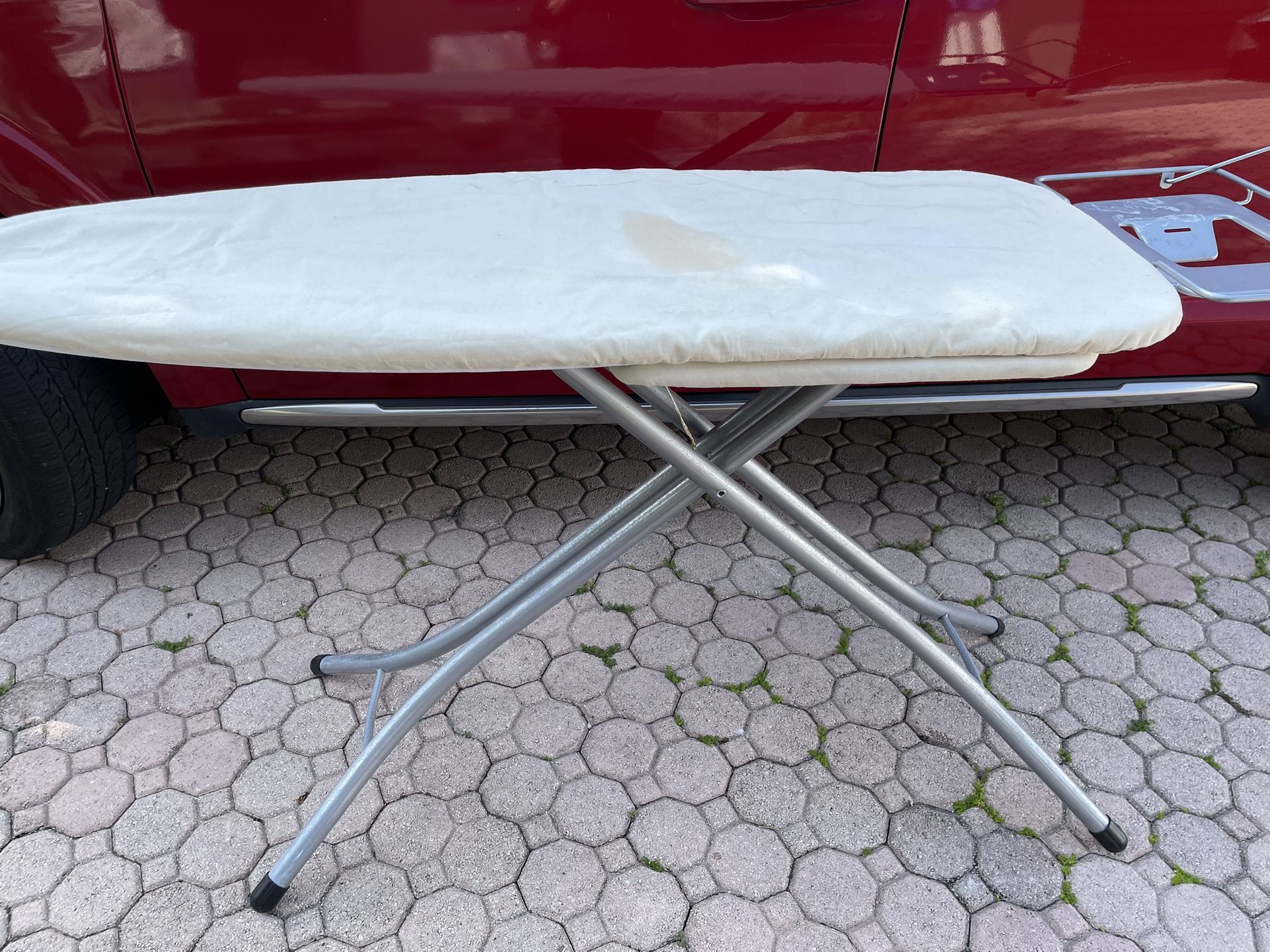 Ironing Board Wide With Top Pressing Station Good Condition $30 Firm On Price