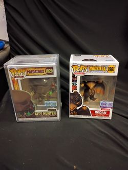 City hunter & Rodan Funko limited pcs