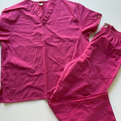 Pink Dickies Scrub Set 