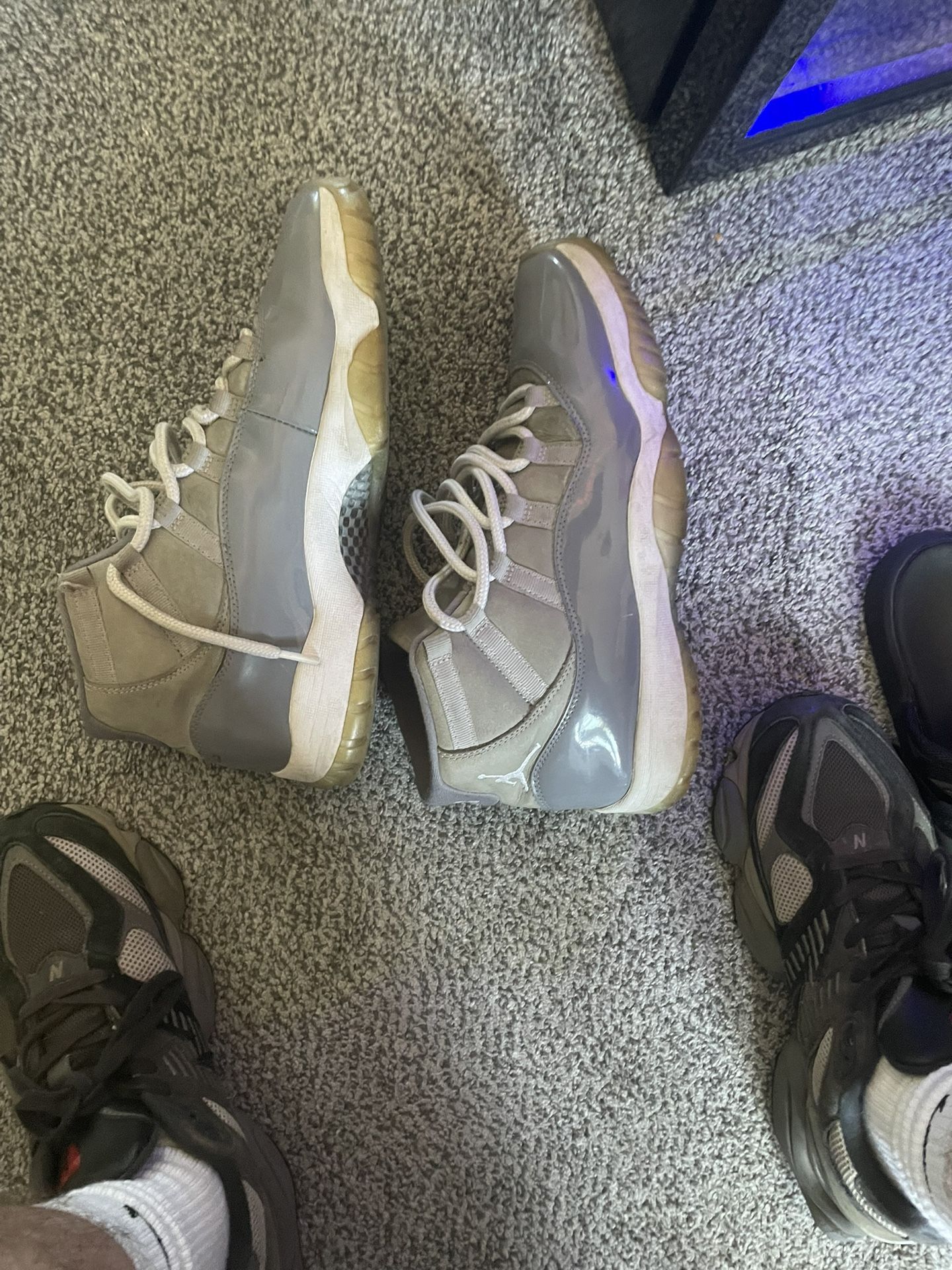 Cool Grey Jordan 11s