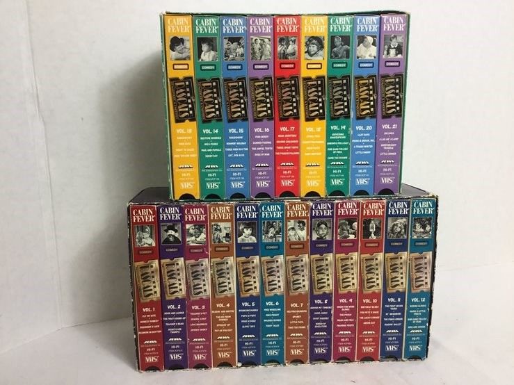 The Little Rascals Cabin Fever Box Set VHS 1-21