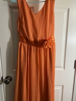 Orange Dress
