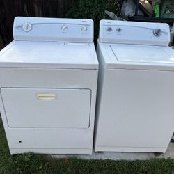 Washer And Gas Dryer Brand Kenmore Heavy Duty Everything Works With 2 Months Warranty 