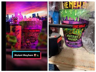 TMNT popcorn bucket