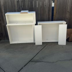 Set Of (3) IKEA Bookshelves 