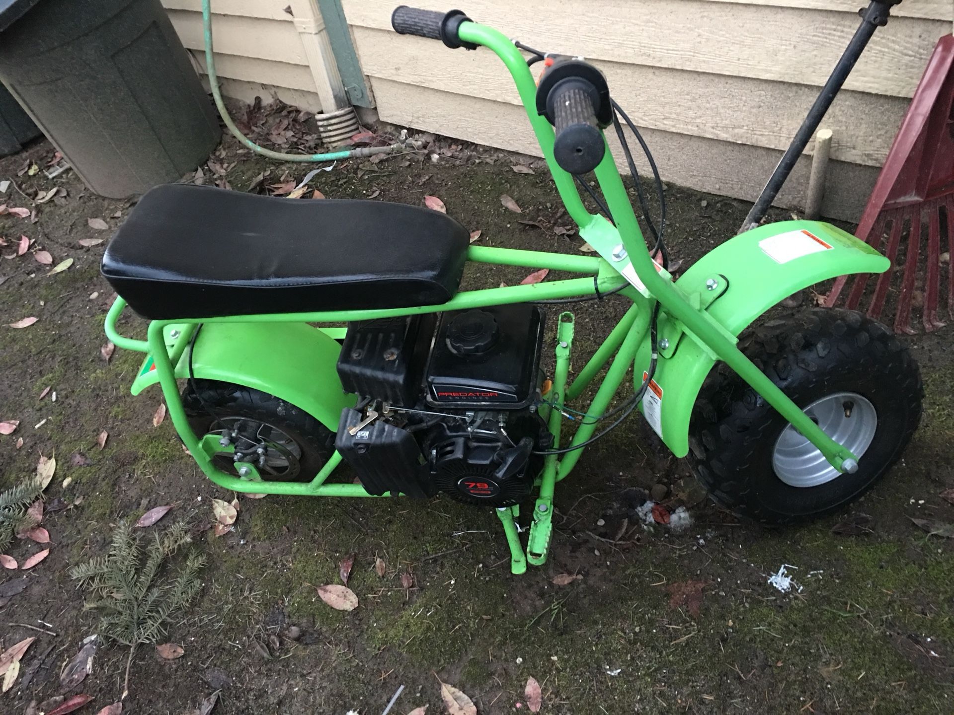 79cc mini bike fun for adults and kids!
