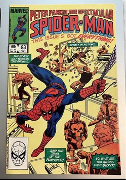 The Spectacular Spider-Man #83 Oct ( Marvel,1983)