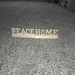 Peace And Home Thing For Room