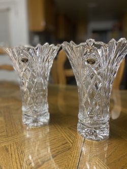 Crystal vases