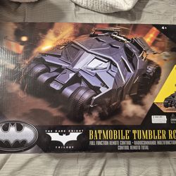 New in box Batmobile Tumble RC