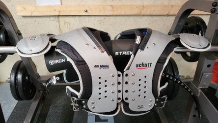 Schutt Air Maxx Hybrid OL DL Shoulder Pads (Large)