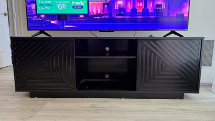 Wood tv stand for 65 inch tv