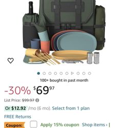 Picnic Backpack New 