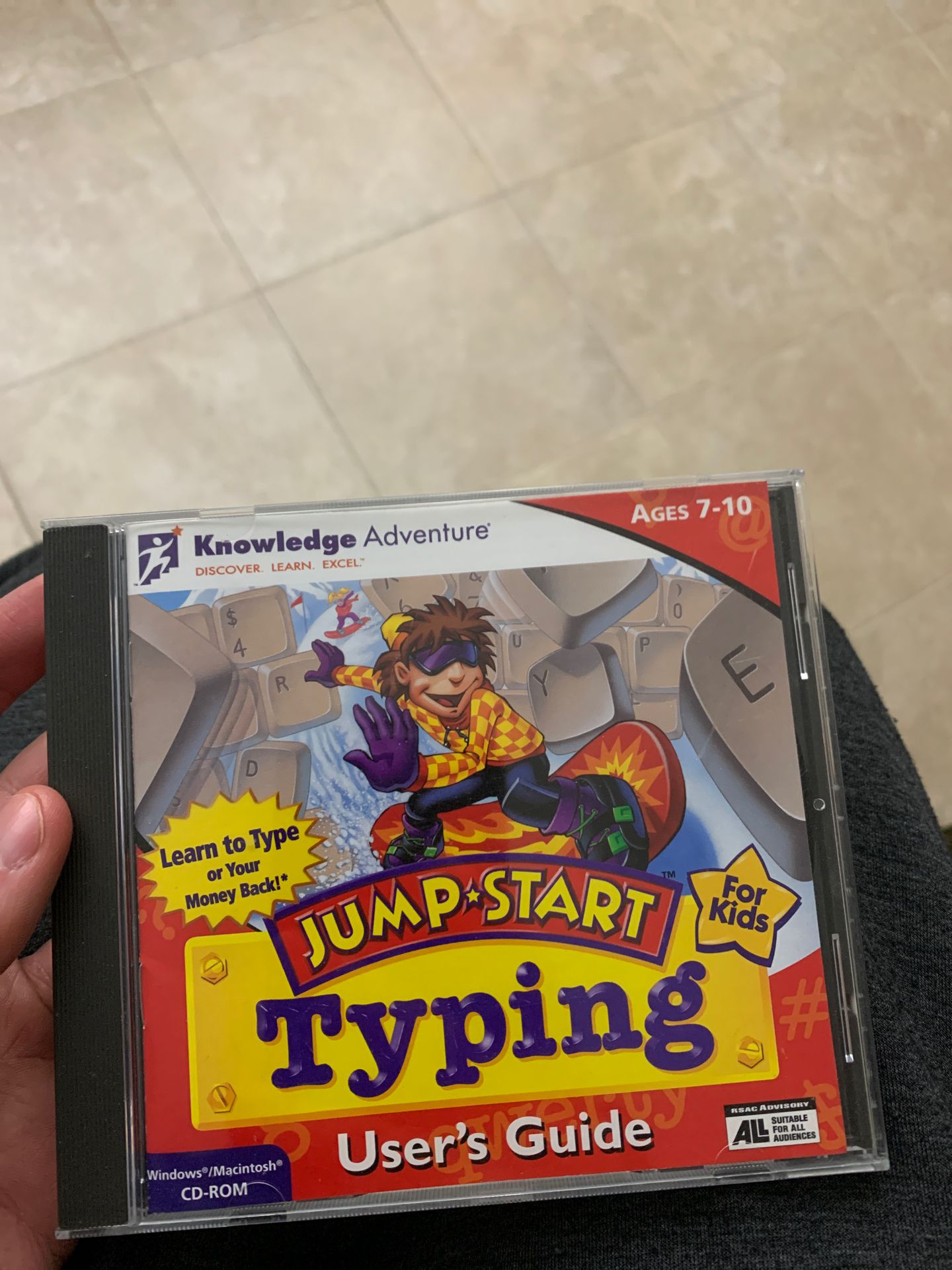 Jump start typing