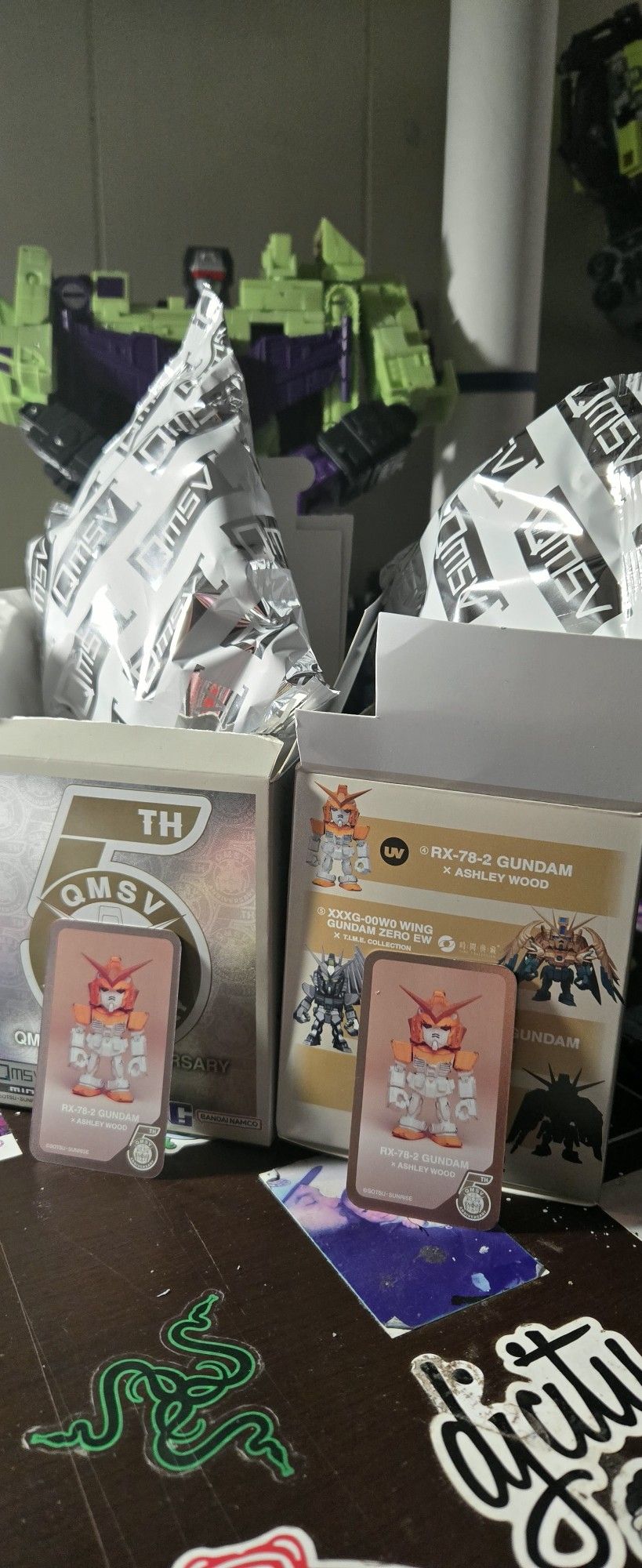 Gundam Rx78 5th Anniversary Edition Open Box Qmsv