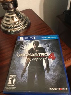 UNCHARTED 4 A Thief's End PS4 Game