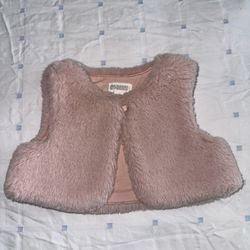 Gymboree Girls' Big Faux Fur Vest